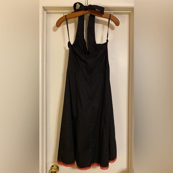 Morbid threads 90’s red and black polka dot dress - Picture 2 of 6